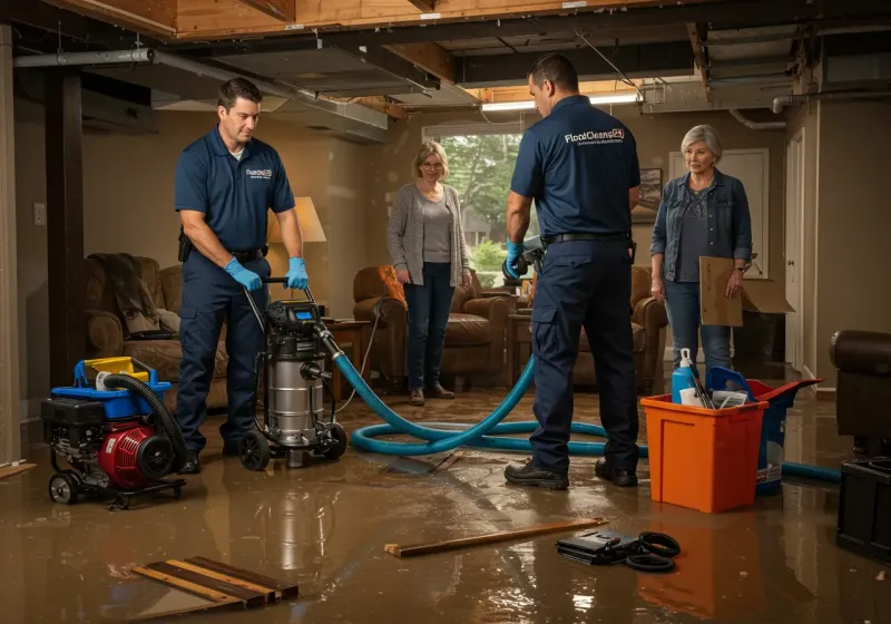 Basement Water Extraction and Removal Techniques process in Charlotte, NC